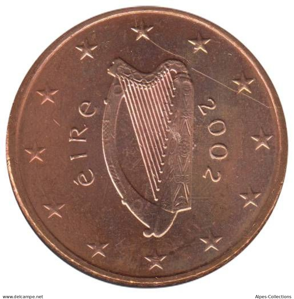 IR00502.1 - IRLANDE - 5 Cents - 2002 - Ireland