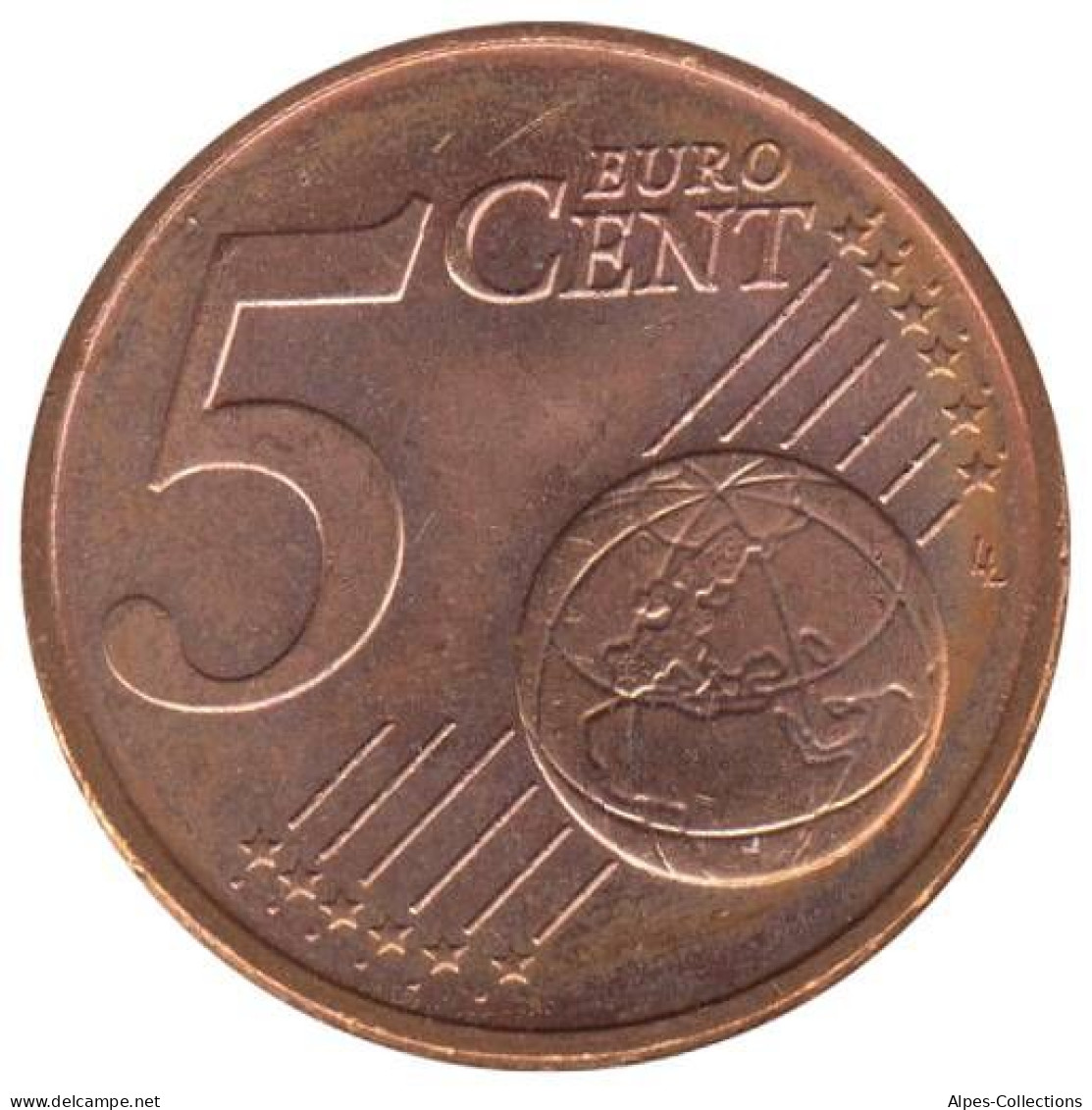 IR00502.1 - IRLANDE - 5 Cents - 2002 - Irland