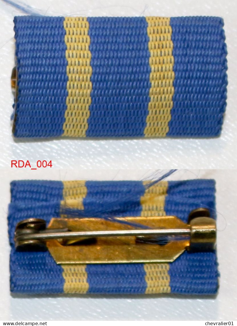 Médaille-RDA-DDR_rubans De Rappel_4 Pièces_21-16 - GDR