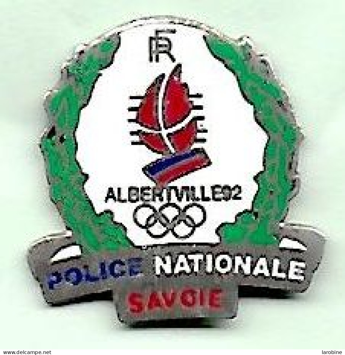 @@ Police Nationale Jeux Olympiques Savoie Albertville 1992 (2.4x2.4) EGF @@jo07 - Giochi Olimpici