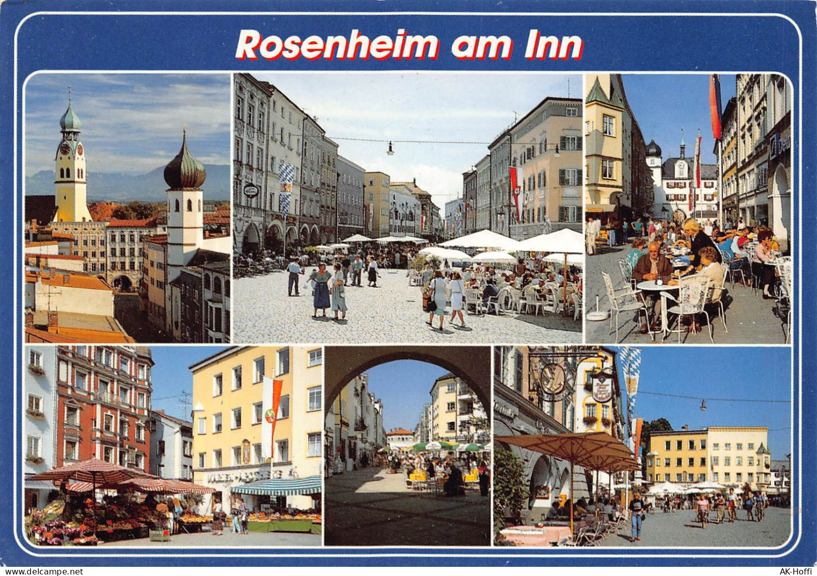 Rosenheim - Mehrbildkarte - Rosenheim
