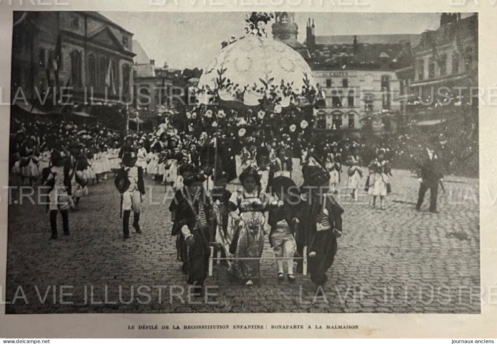 1905 BELGIQUE - MONS  - LES FETES DE L'INDEPENDANCE DE LA BELGIQUE - LA VIE ILLUSTRÉE - 1900 - 1949