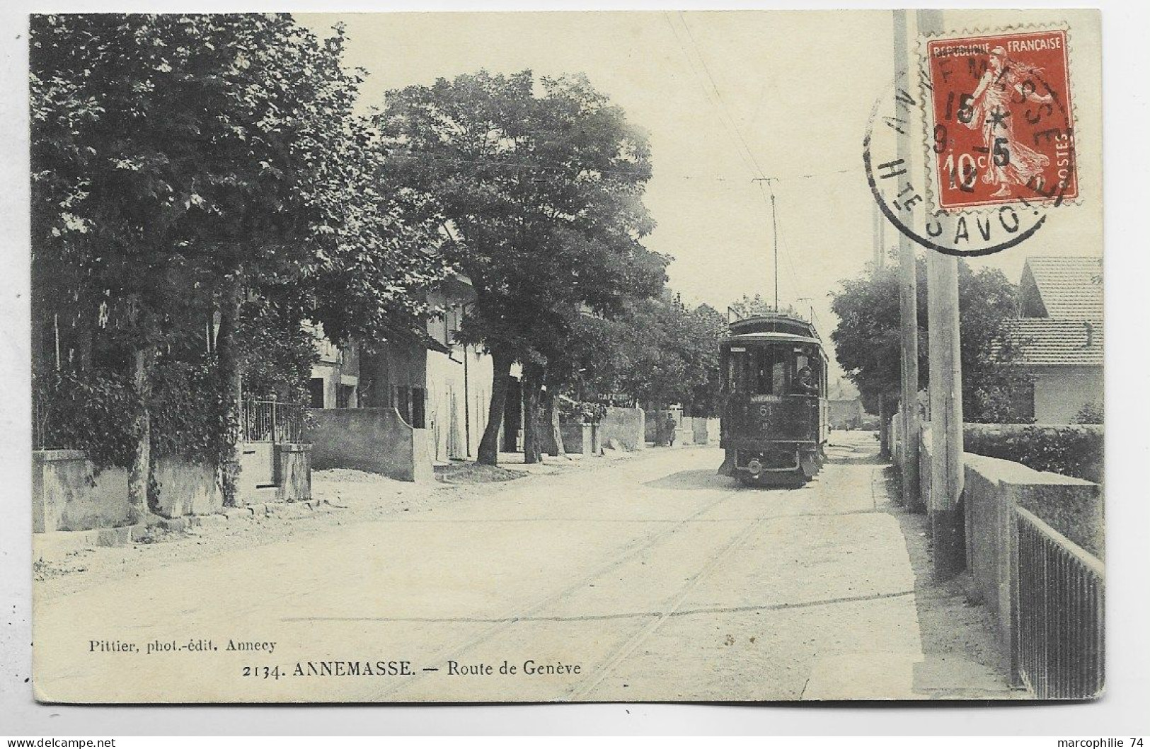 ANNEMASSE ROUTE DE GENEVE + TRAM - Annemasse