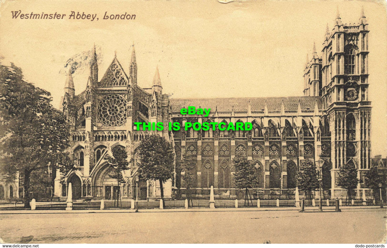 R598920 London. Westminster Abbey. Valentines Series. 1913 - Altri & Non Classificati