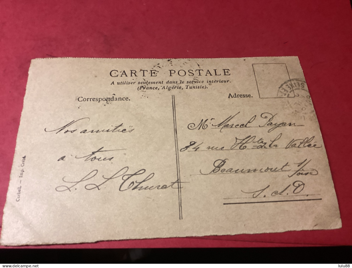ROME. Visite Du. Président LOUBET. République Française 12 Juillet 1904 - Sonstige & Ohne Zuordnung