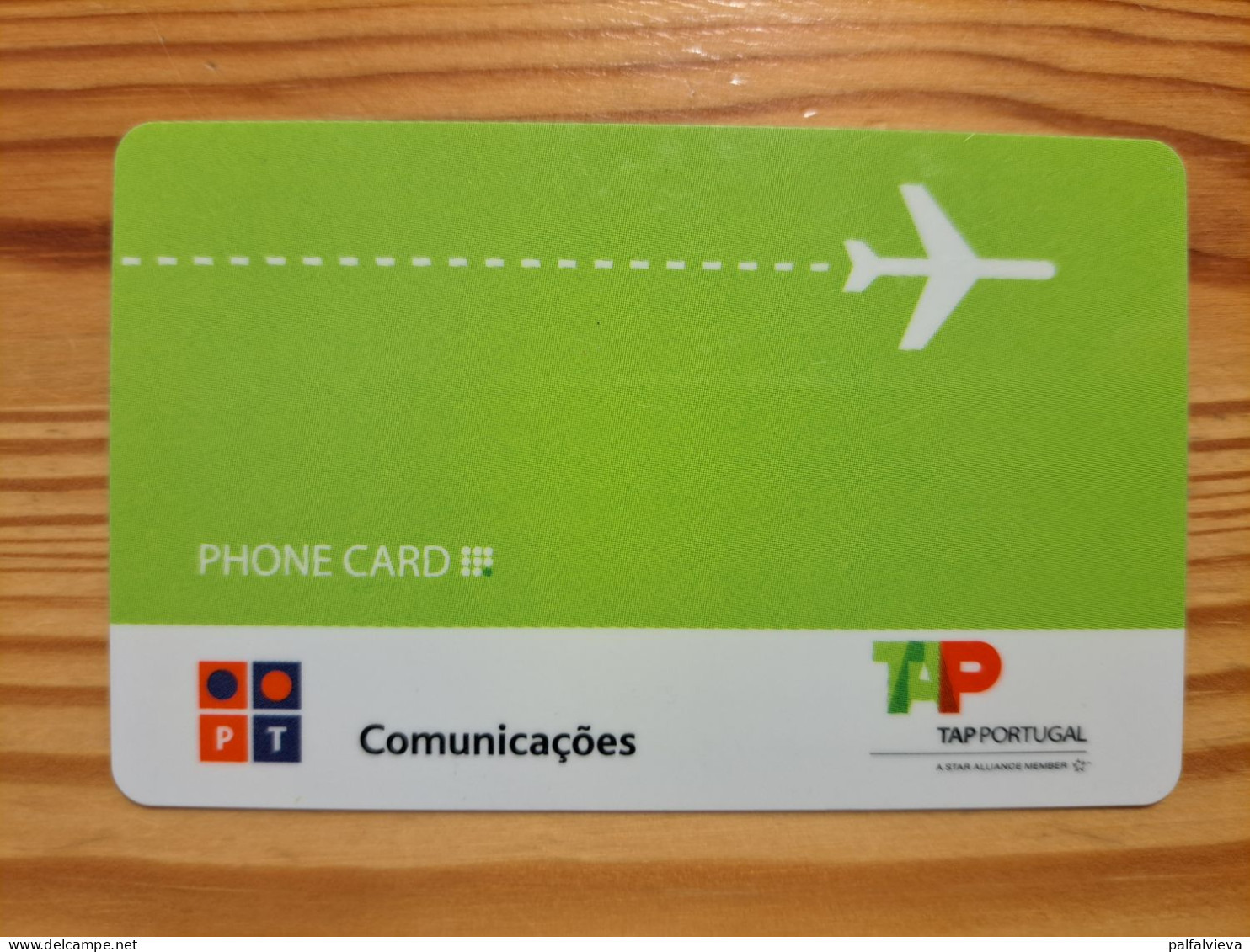 Prepaid Phonecard Portugal, PT, TAP - Portogallo