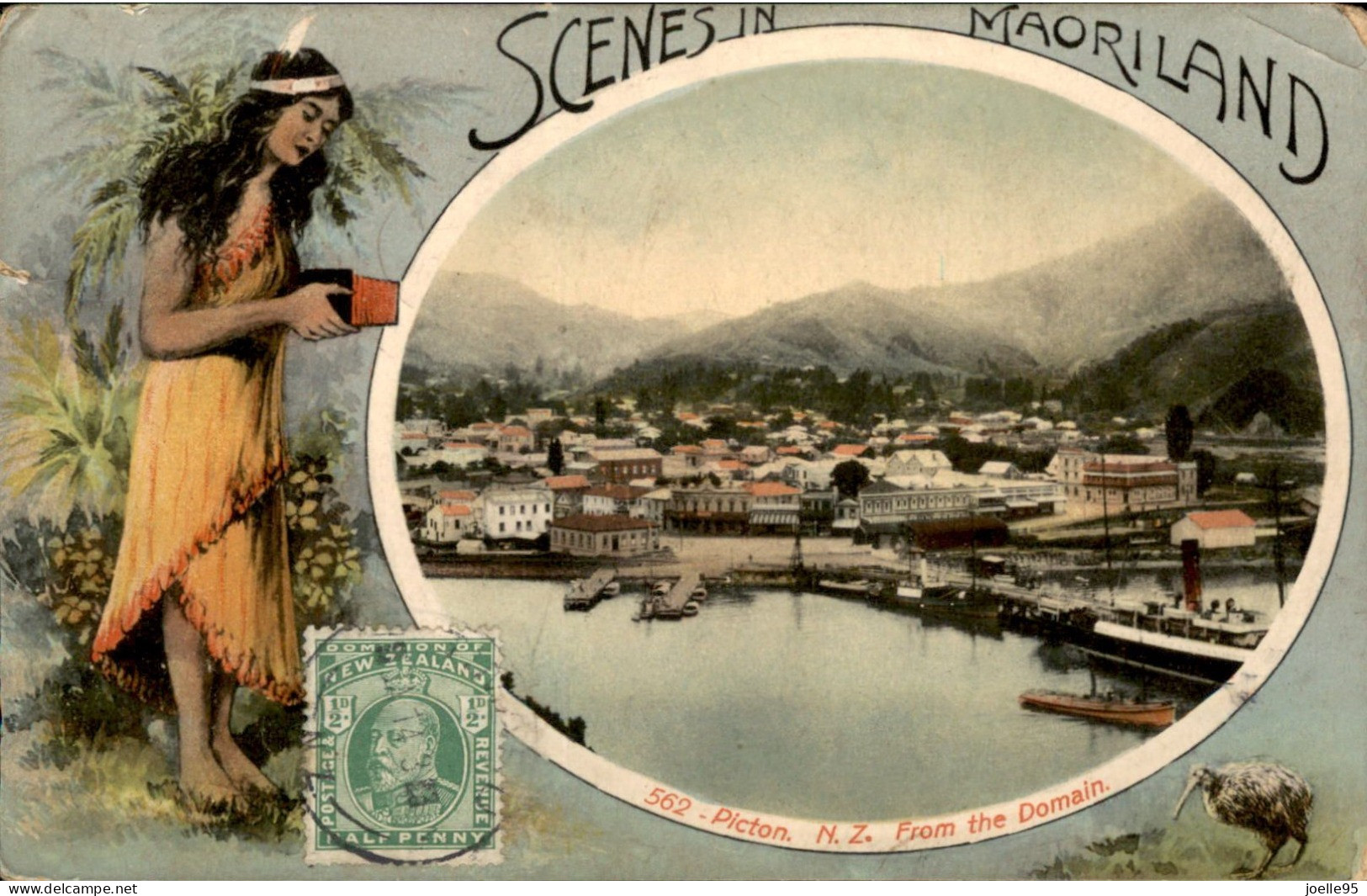 Nieuw Zeeland - New Zealand - Maoriland - Picton - 1905 - Nieuw-Zeeland