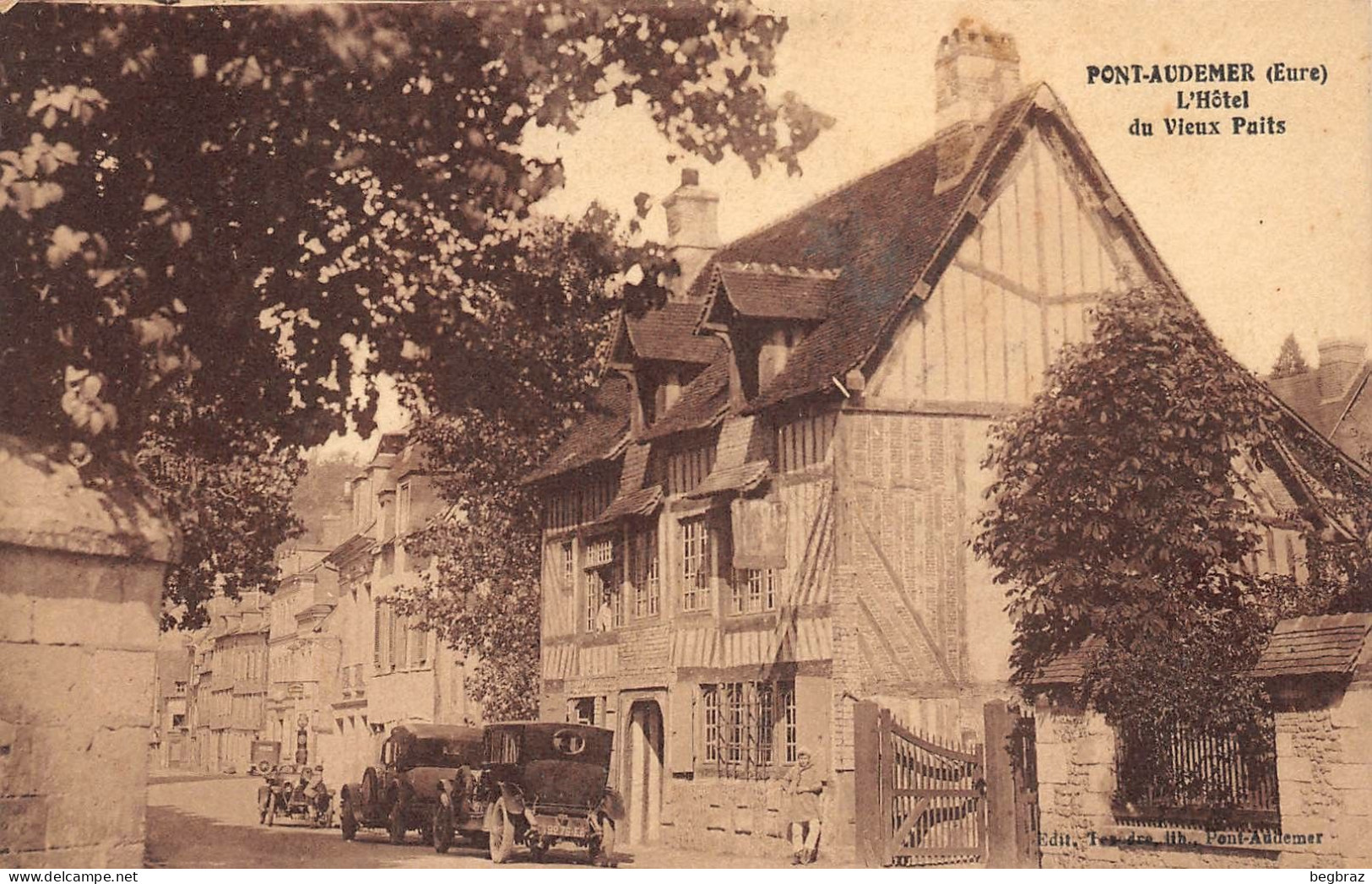 PONT AUDEMER     HOTEL DU VIEUX PUITS - Pont Audemer