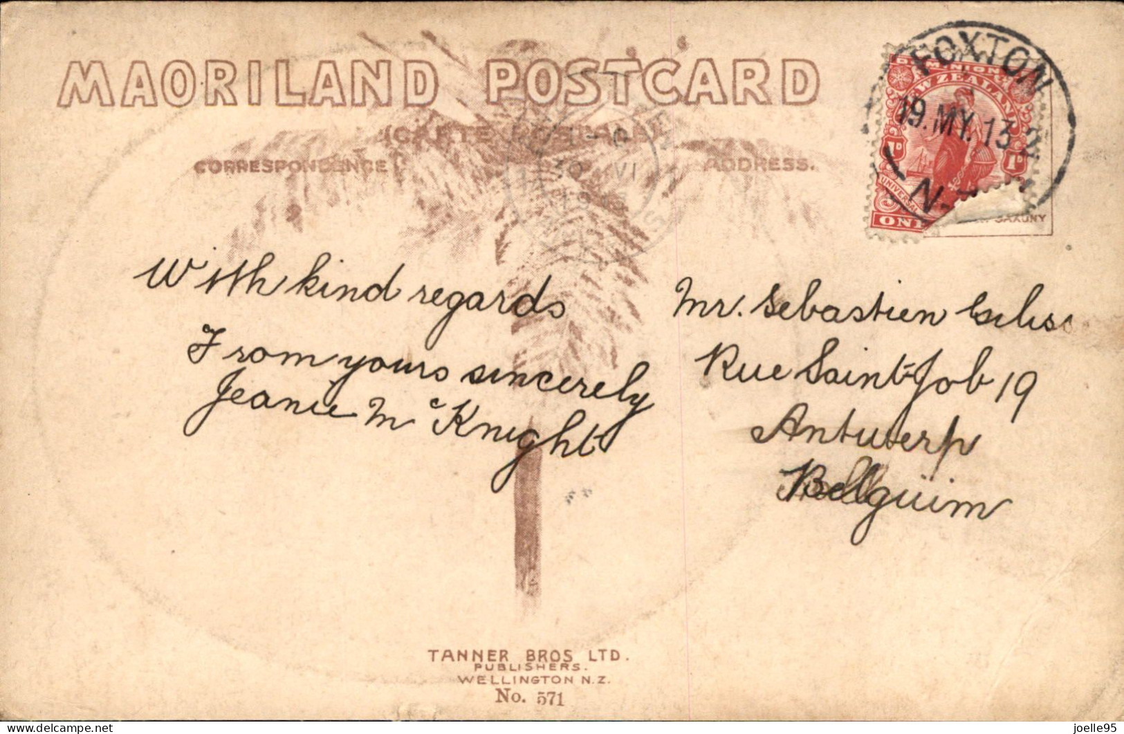 Nieuw Zeeland - New Zealand - Maoriland - Public Domain Christchurch - 1905 - Neuseeland