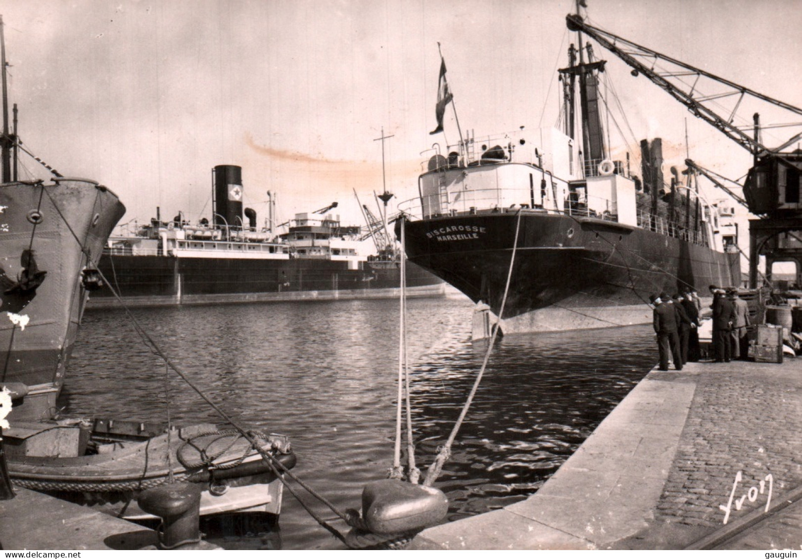 CPSM - BREST - Le Port De Commerce (Cargo "Biscarosse") - Edition Yvon - Handel