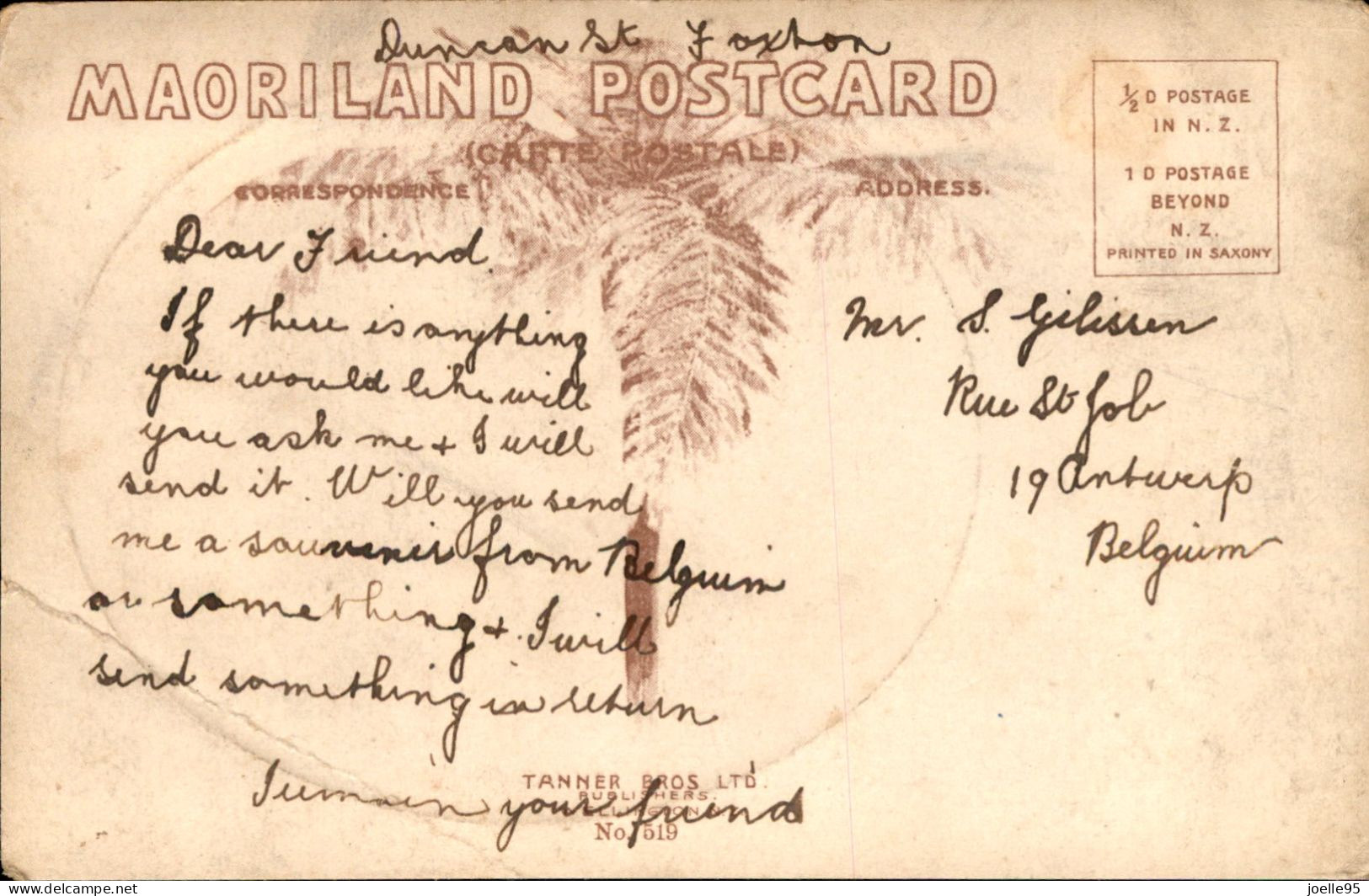Nieuw Zeeland - New Zealand - Maoriland - Rotomahana - 1905 - Nuova Zelanda