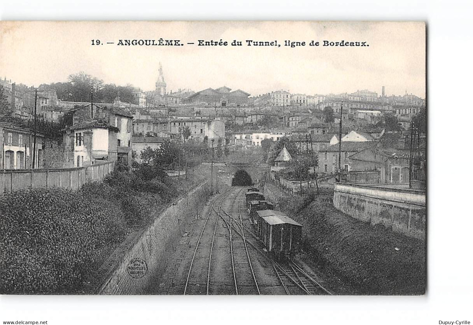 ANGOULEME - Entrée Du Tunnel - Ligne De Bordeaux - Très Bon état - Angouleme