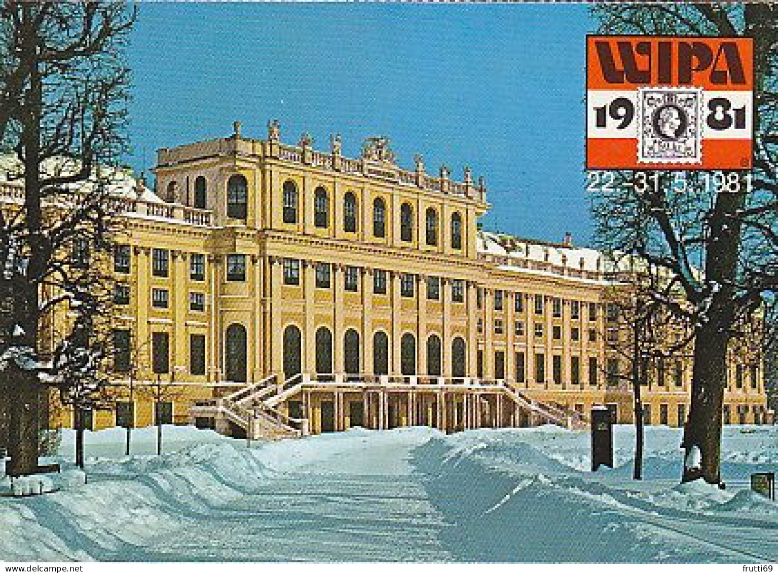 AK 216451 AUSTRIA - Wien - WIPA 1981 - Schloß Schönbrunn - Palacio De Schönbrunn