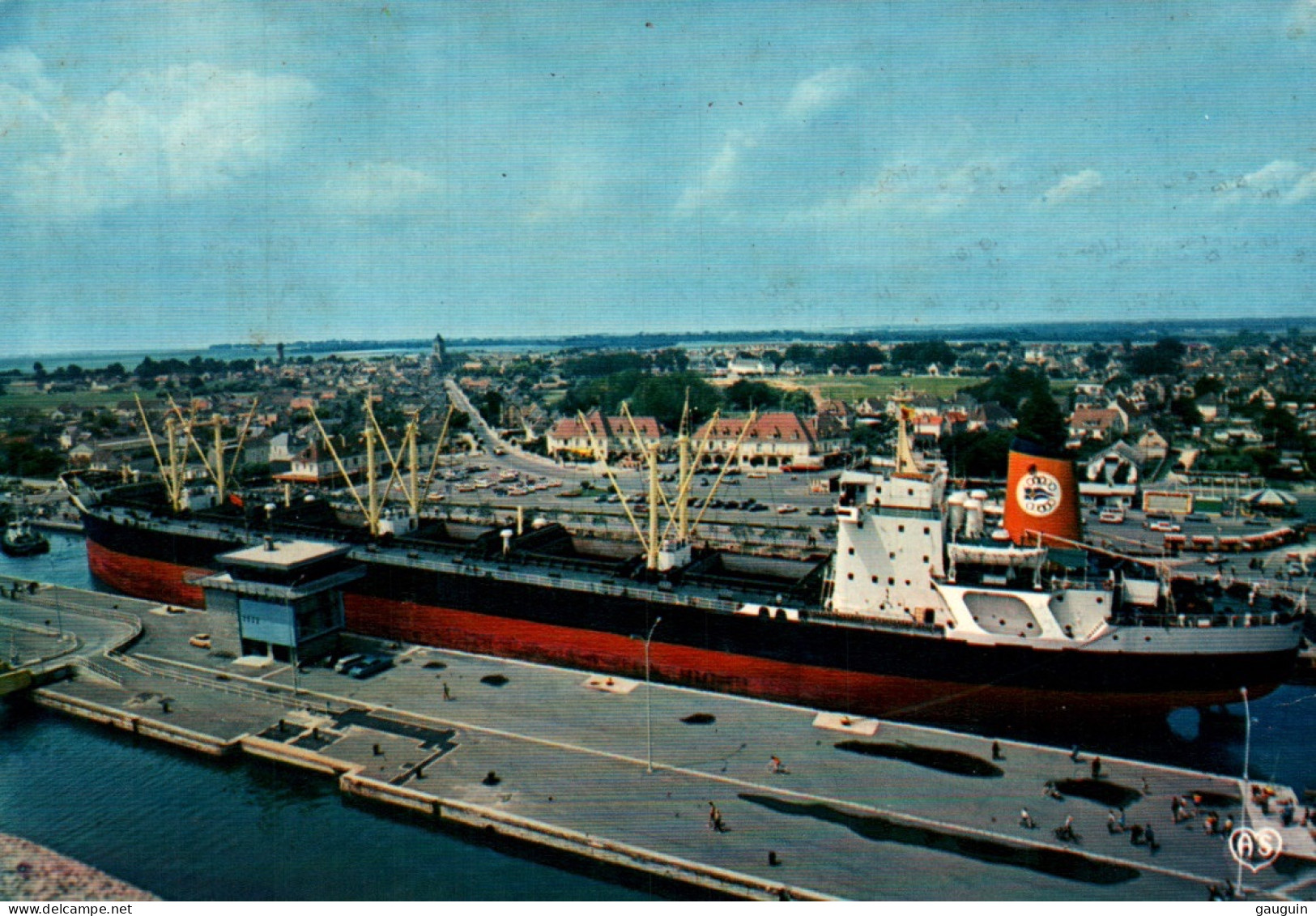 CPM - OUISTREHAM / RIVA-BELLA - Cargo "Olympic Pearl" Dans Le Gd Sas - Edition Artaud - Cargos