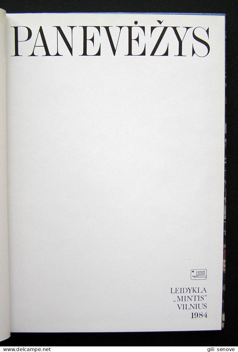 Lithuanian Book / Panevėžys 1984 - Cultural