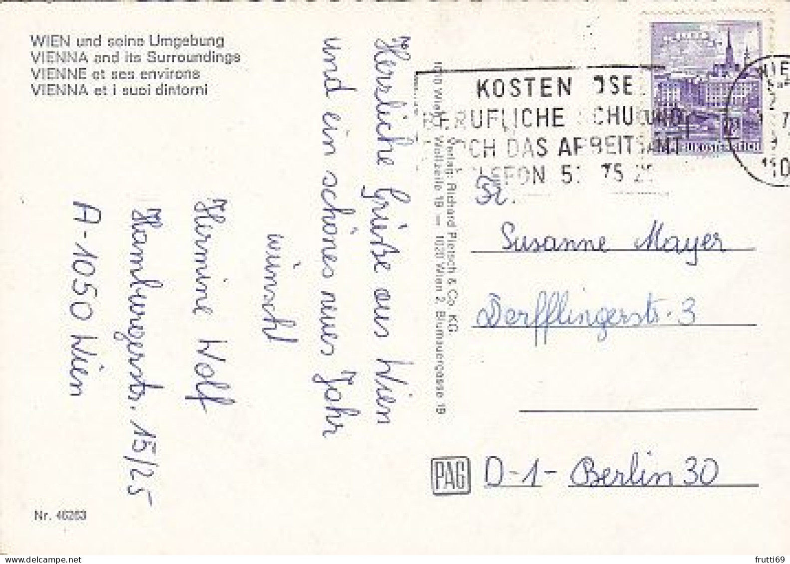 AK 216456 AUSTRIA - Wien & Umgebung - Andere & Zonder Classificatie