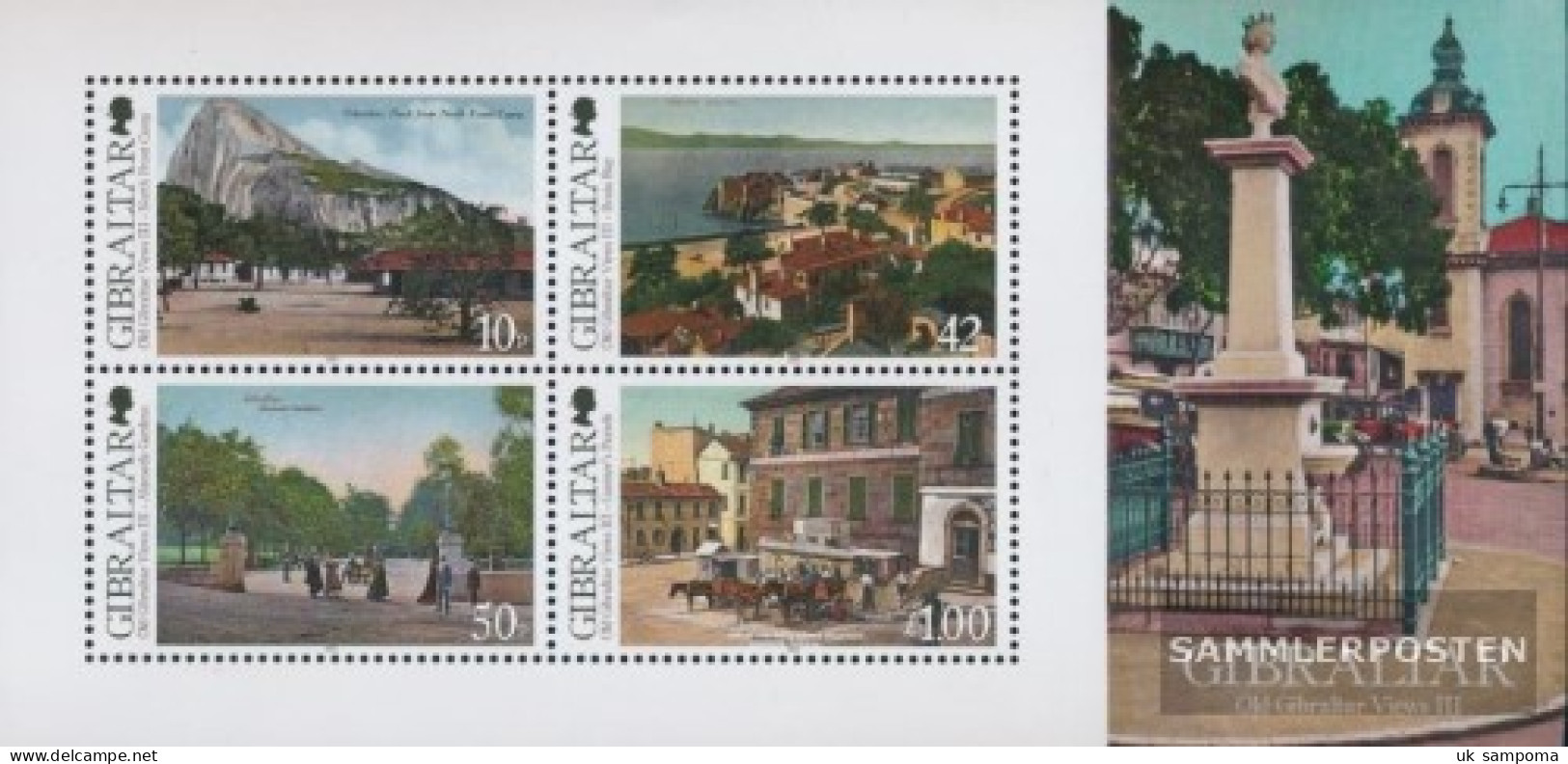 Gibraltar Block112 (complete Issue) Unmounted Mint / Never Hinged 2013 Views Of Gibraltar - Gibraltar