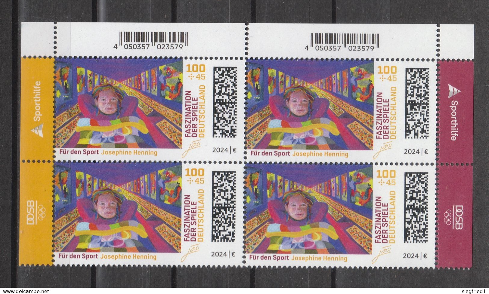 Deutschland BRD **  3825-3827 Olympische Spiele Paris 2024  Neuausgabe 2.5.2024 - Unused Stamps