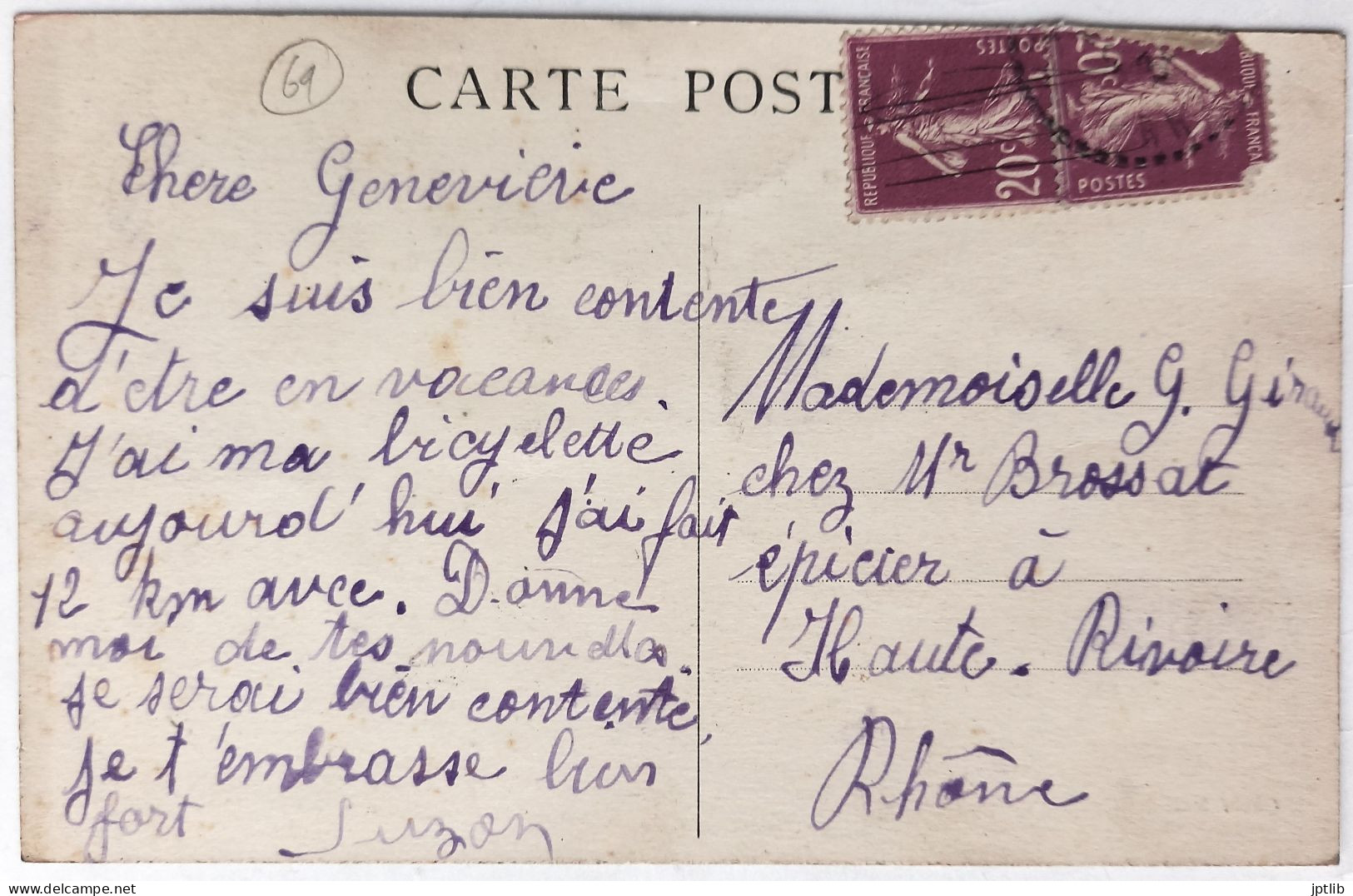 CPA Carte Postale / 69 Rhône, Theizé / Cliché Mathonnet / Le Boitier. - Other & Unclassified