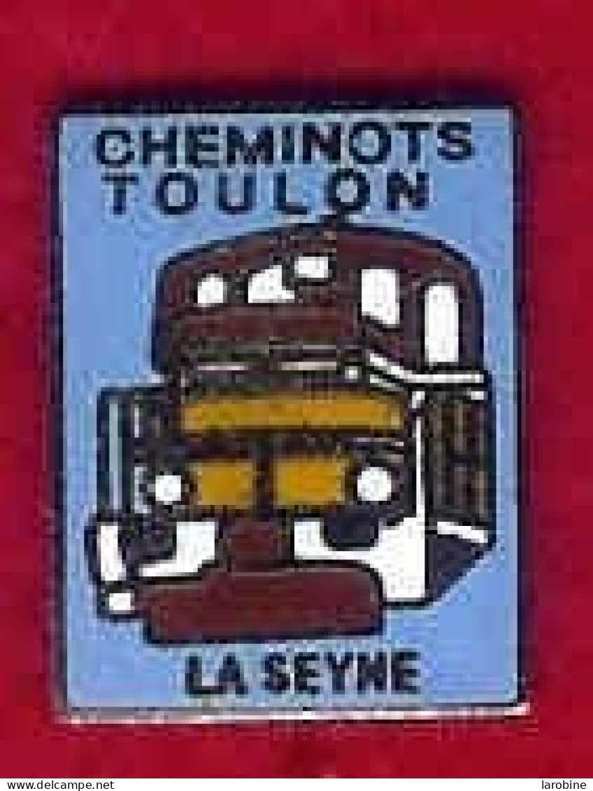 @@ SNCF Train Motrice Locomotive Cheminots Toulon - La Seyne Sur Mer Var PACA (1.5x1.8) EGF @@sn28b - Transport Und Verkehr