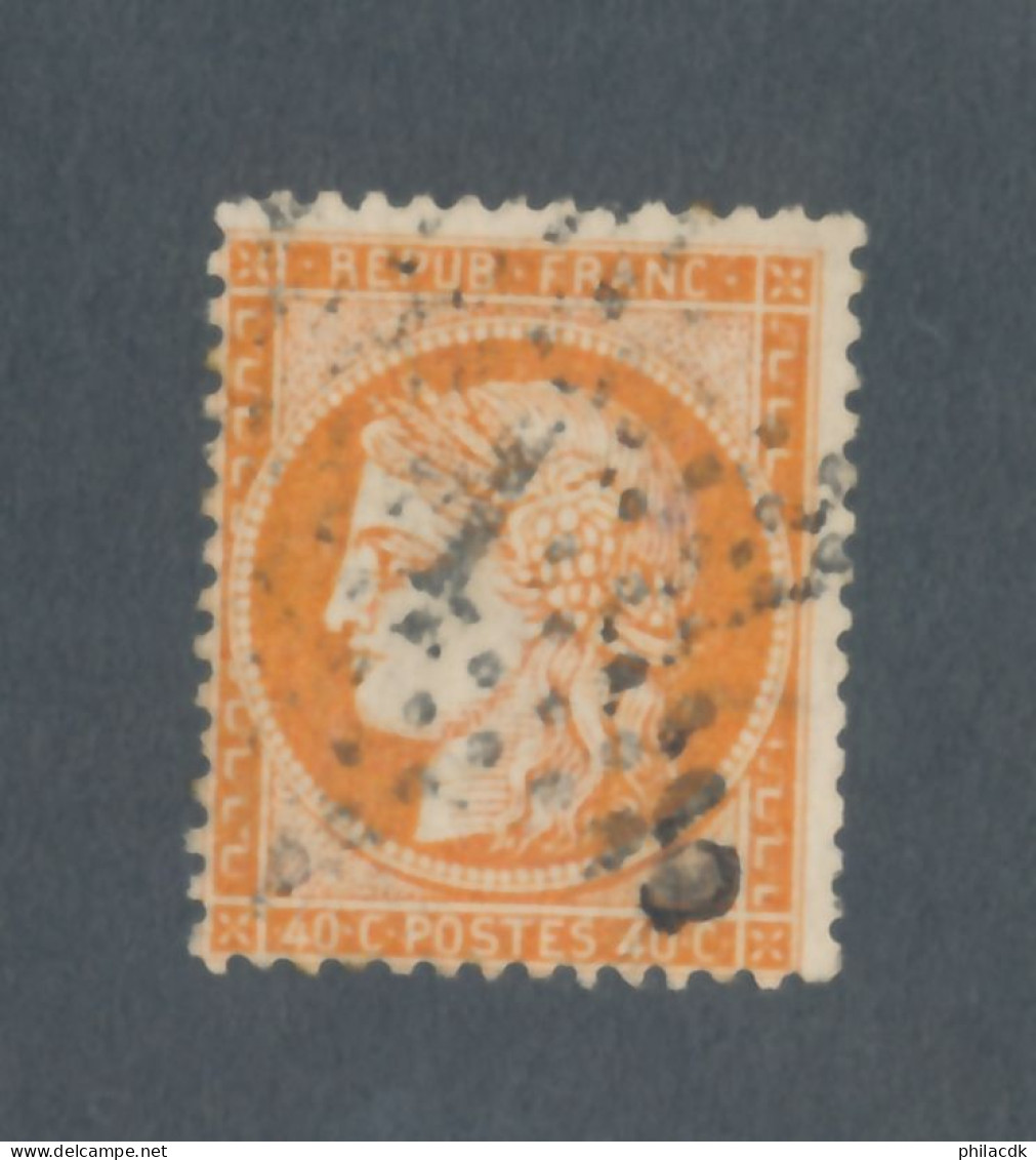 FRANCE - N° 38 OBLITERE AVEC ETOILE DE PARIS 1 - COTE : 12€ - 1870 - 1870 Siège De Paris