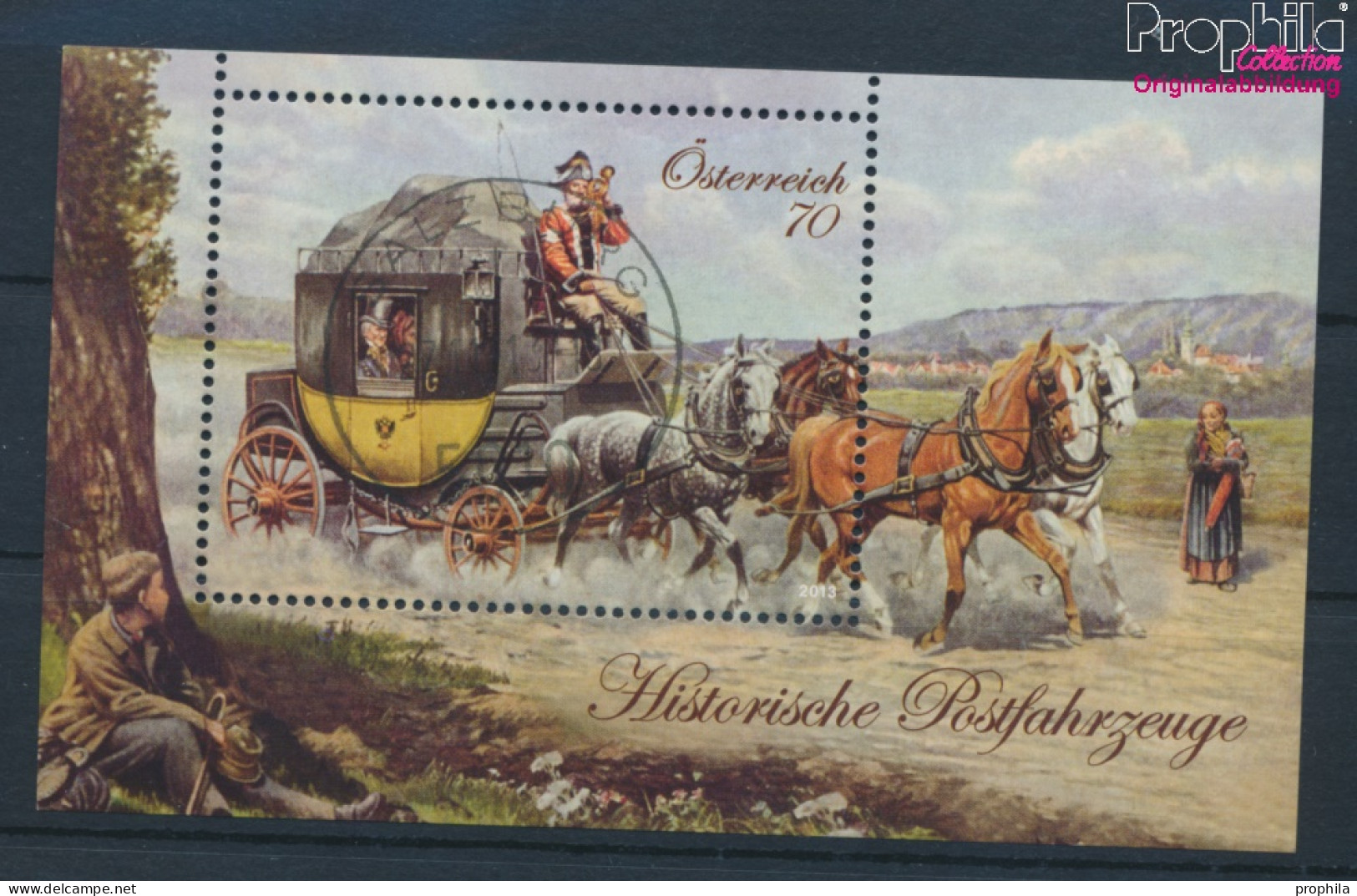 Österreich Block77 (kompl.Ausg.) Gestempelt 2013 Postkutsche (10404118 - Usati