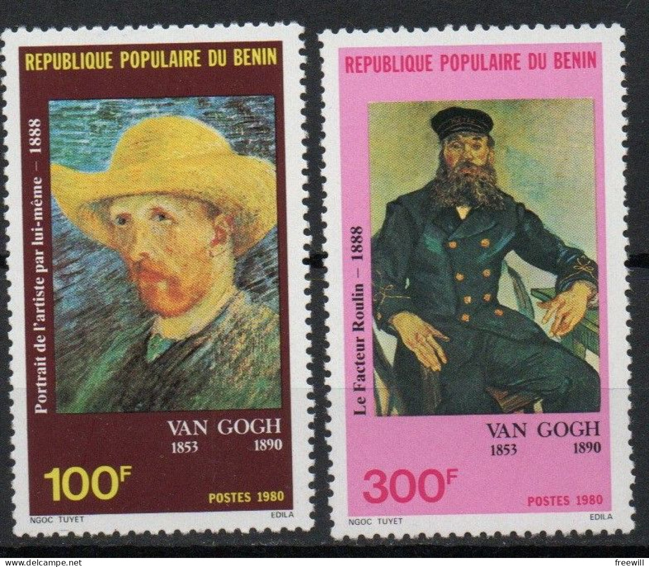 Bénin Timbres divers - Various stamps -Verschillende postzegels XXX