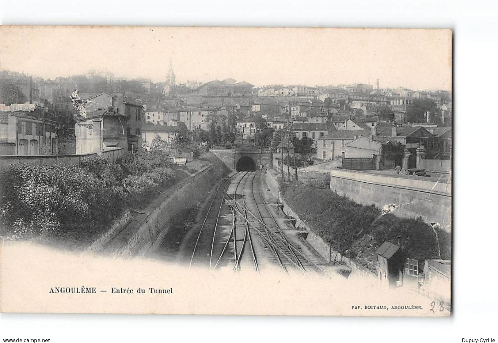 ANGOULEME - Entrée Du Tunnel - Très Bon état - Angouleme