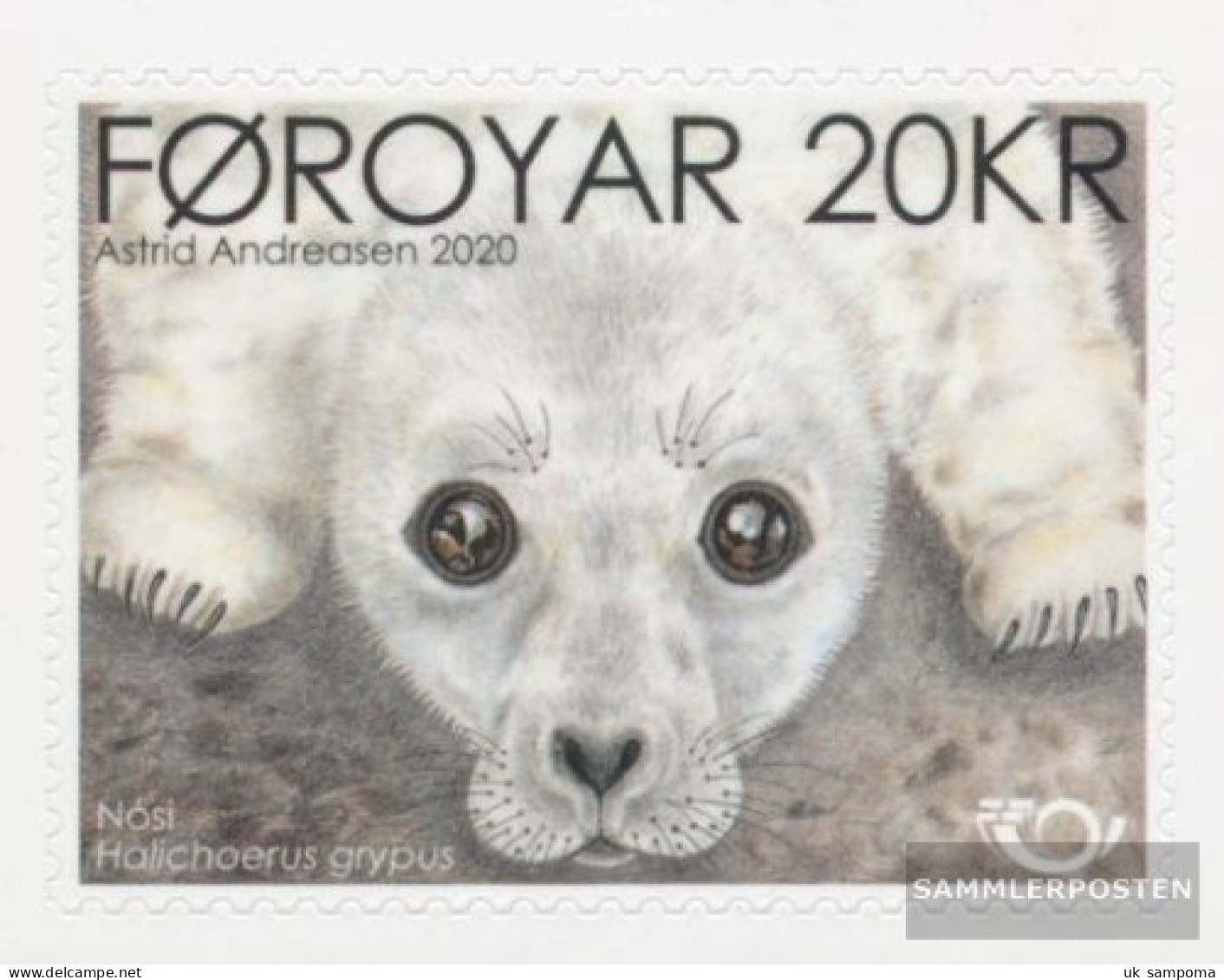 Denmark - Faroe Islands 977 (complete Issue) Unmounted Mint / Never Hinged 2020 Mammals - Faroe Islands