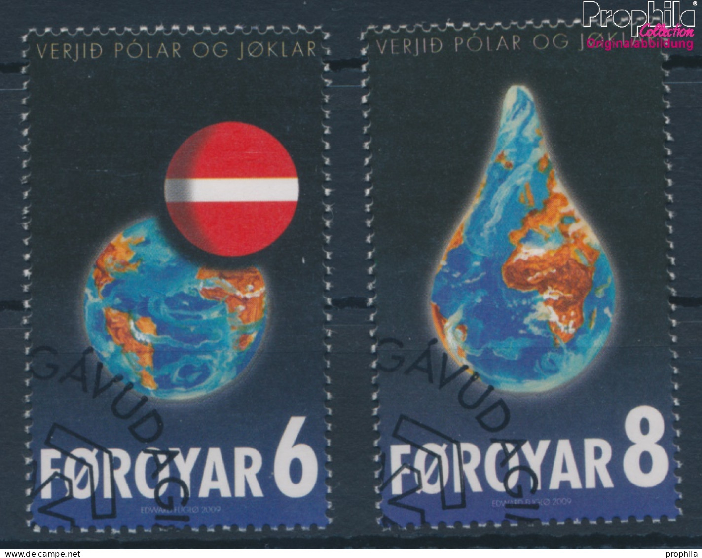 Dänemark - Färöer 667-668 (kompl.Ausg.) Gestempelt 2009 Schutz Der Polargebiete (10400664 - Faroe Islands