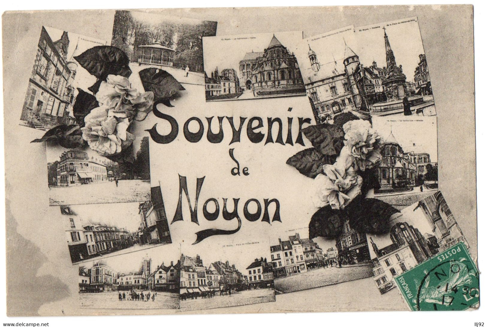 CPA 60 - NOYON (Oise) - Souvenir De Noyon - Noyon