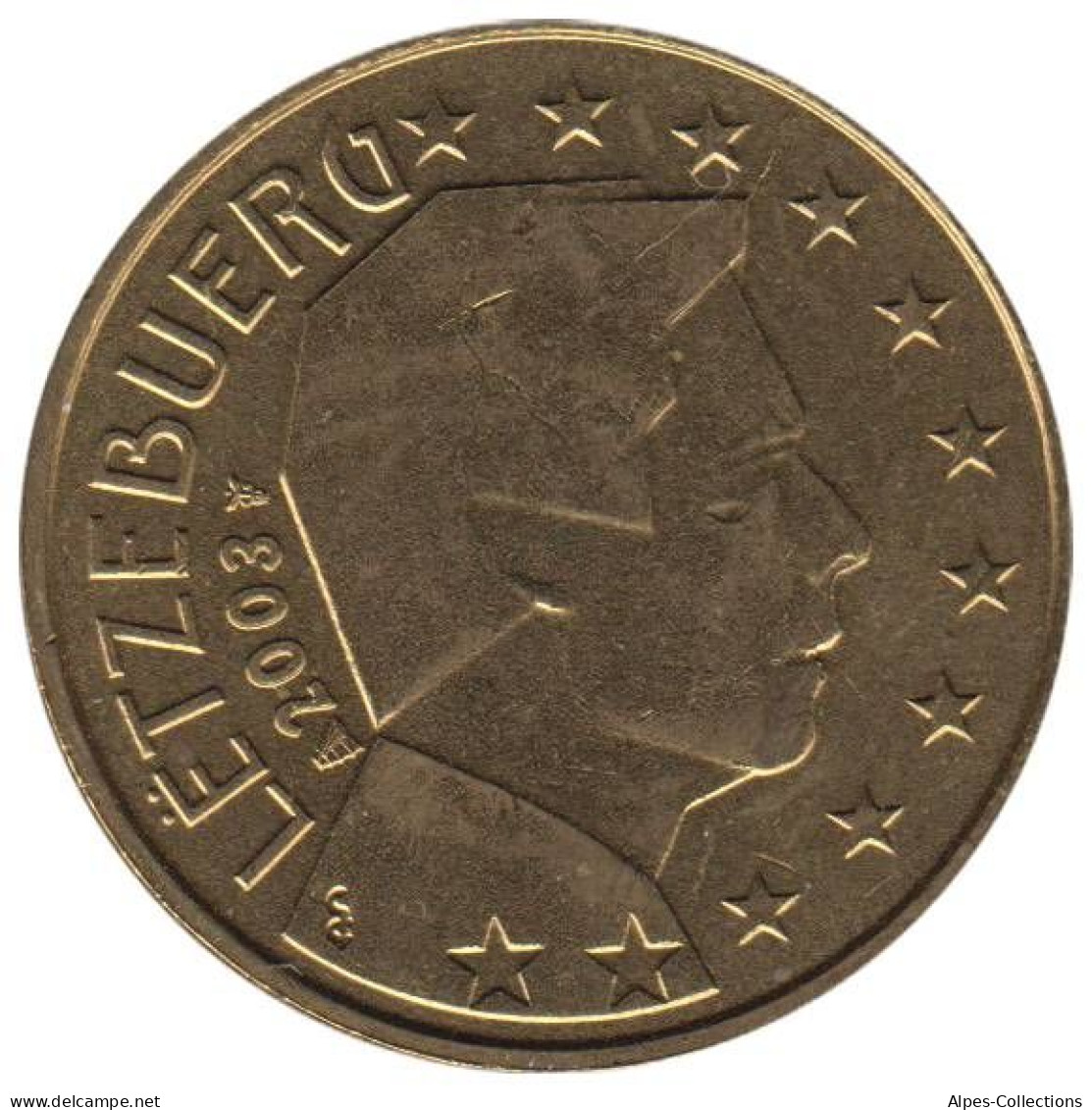 LU05003.1 - LUXEMBOURG - 50 Cents - 2003 - Luxemburg