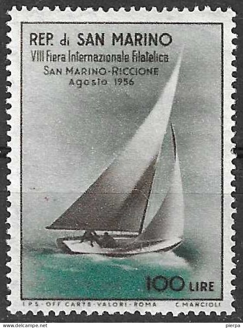 SAN MARINO -1955 - VIII FIERA RICCIONE - NUOVO MNH** ( YVERT 396- MICHEL 529 - SS 422) - Unused Stamps