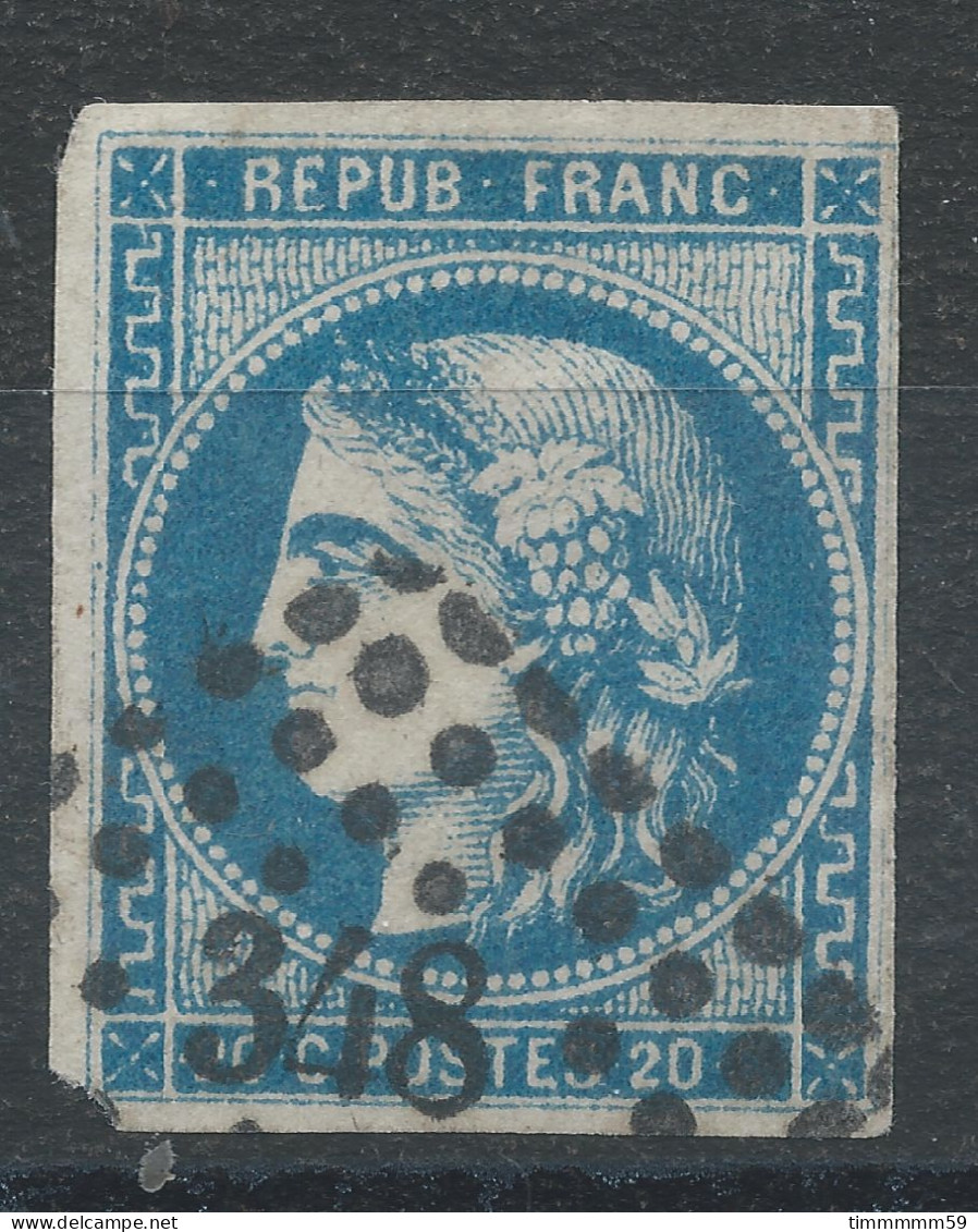 Lot N°83135   N°44-45 Ou 46, Oblitéré PC Du GC 348 BATZ(42) - 1870 Ausgabe Bordeaux