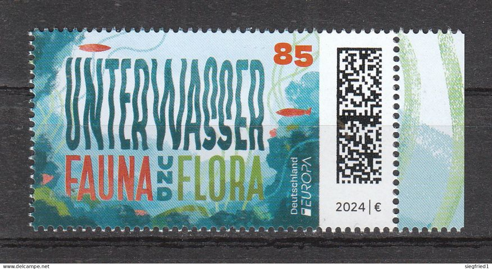 Deutschland BRD **  3828 CEPT Unterwasserfauna Und- Flora   Neuausgabe 2.5.2024 - Nuevos