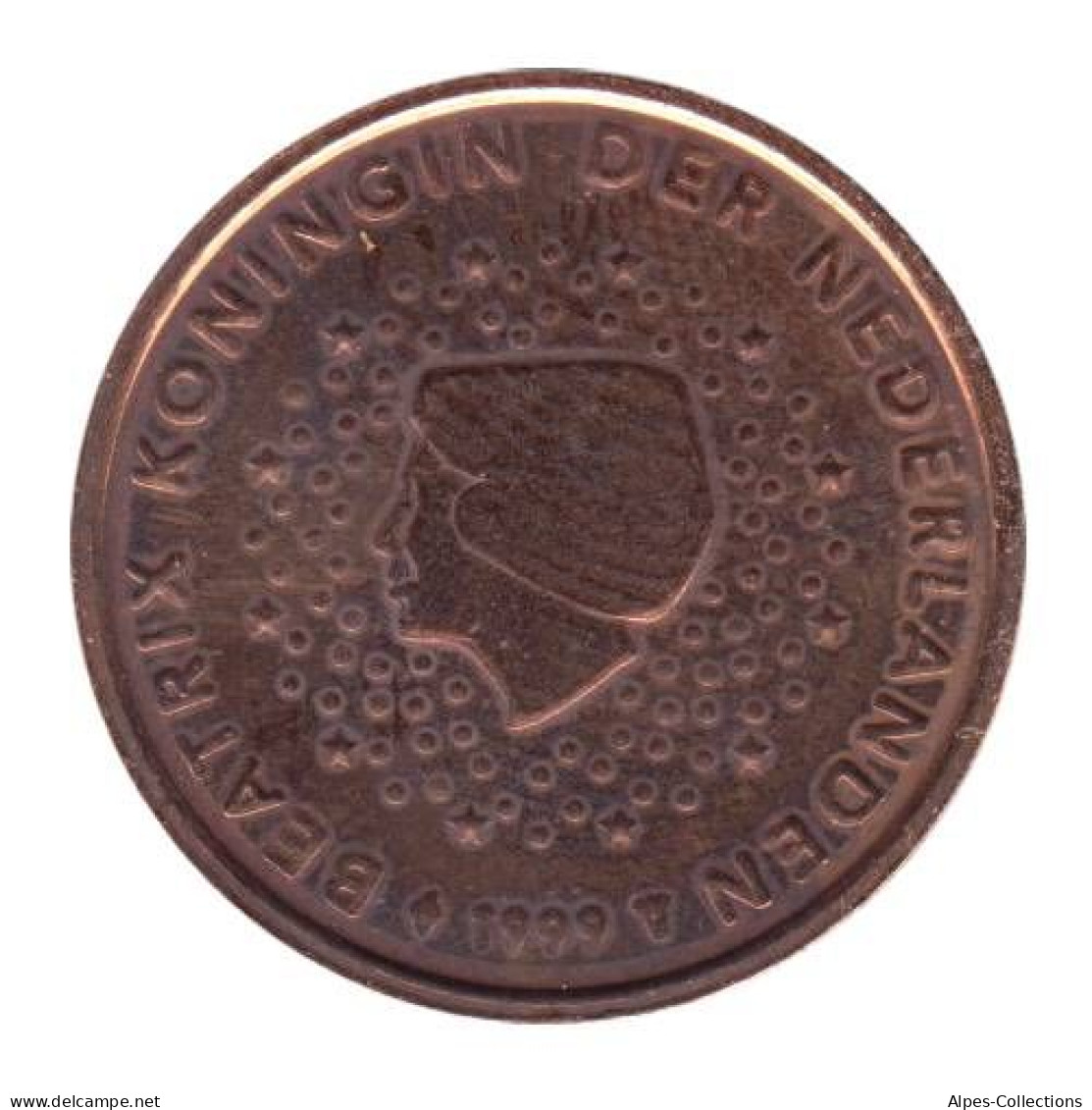 PB00299.1 - PAYS-BAS - 2 Cents - 1999 - Netherlands