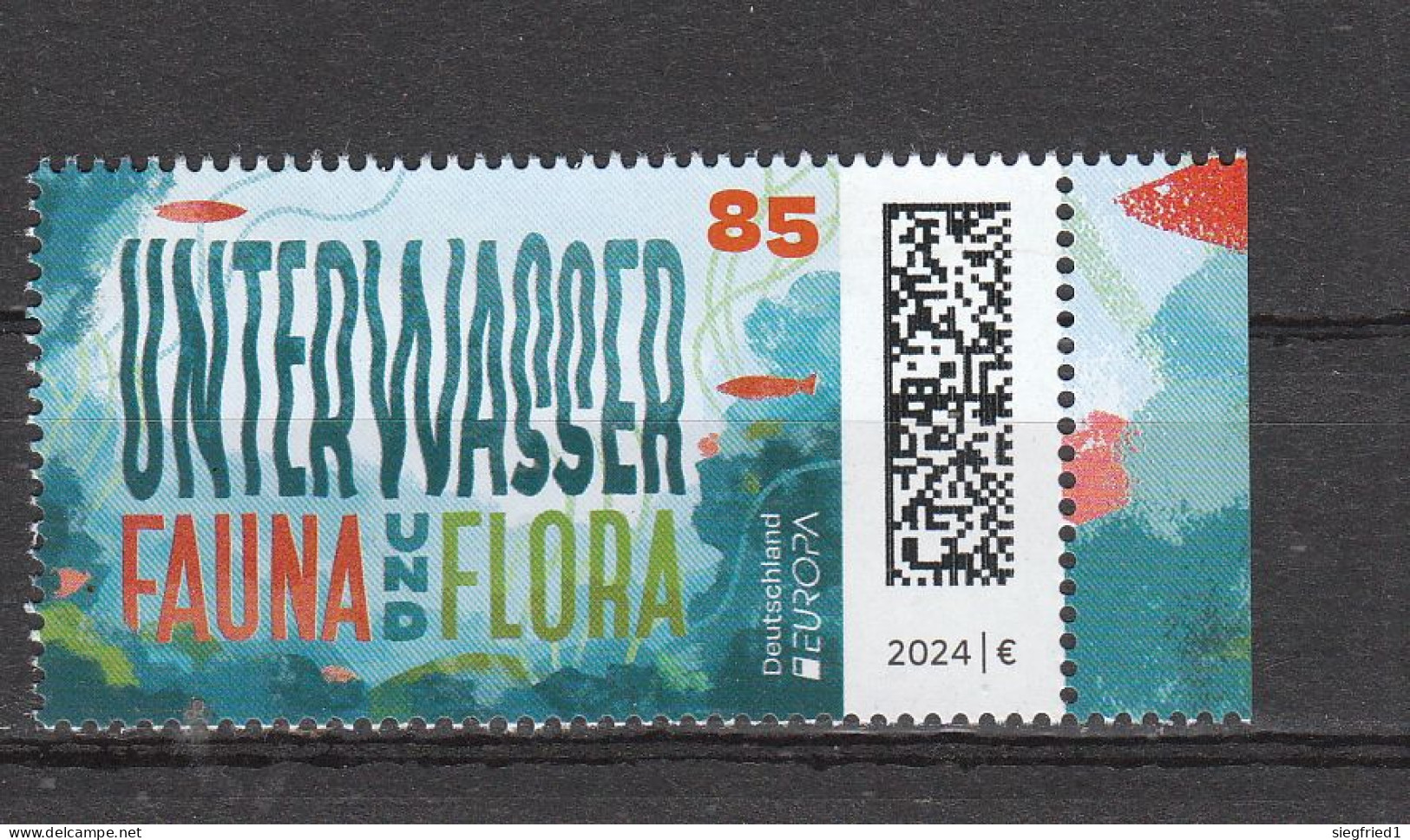 Deutschland BRD **  3828 CEPT Unterwasserfauna Und- Flora   Neuausgabe 2.5.2024 - Ungebraucht