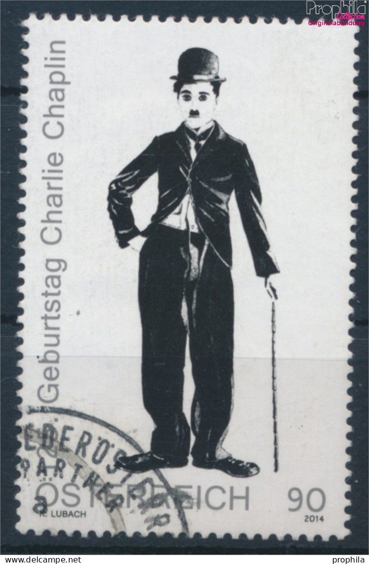 Österreich 3130 (kompl.Ausg.) Gestempelt 2014 Charlie Chaplin (10404135 - Usados