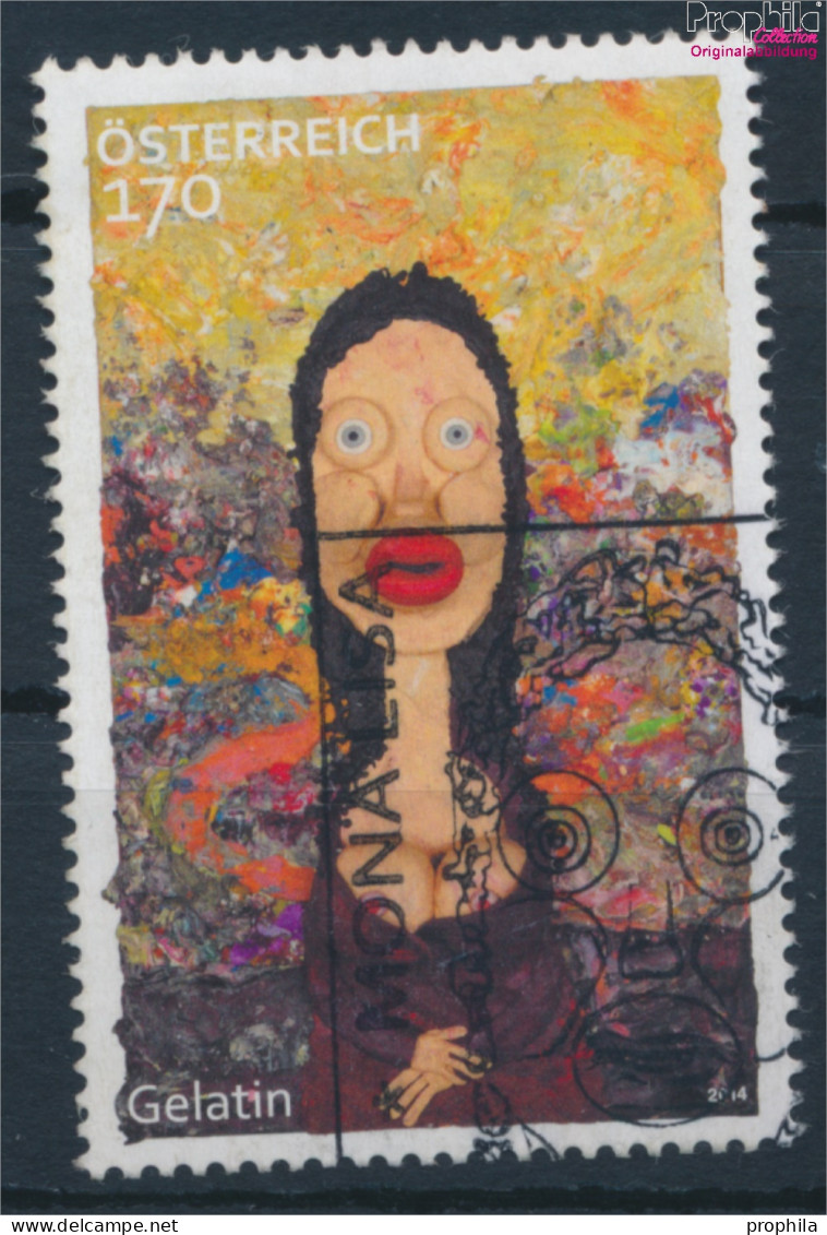 Österreich 3168 (kompl.Ausg.) Gestempelt 2014 Mona Lisa Von Gelatin (10404162 - Gebruikt
