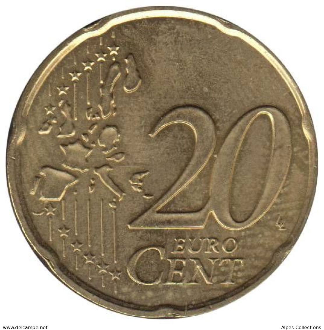 MO02002.1 - MONACO - 20 Cents - 2002 - Monaco