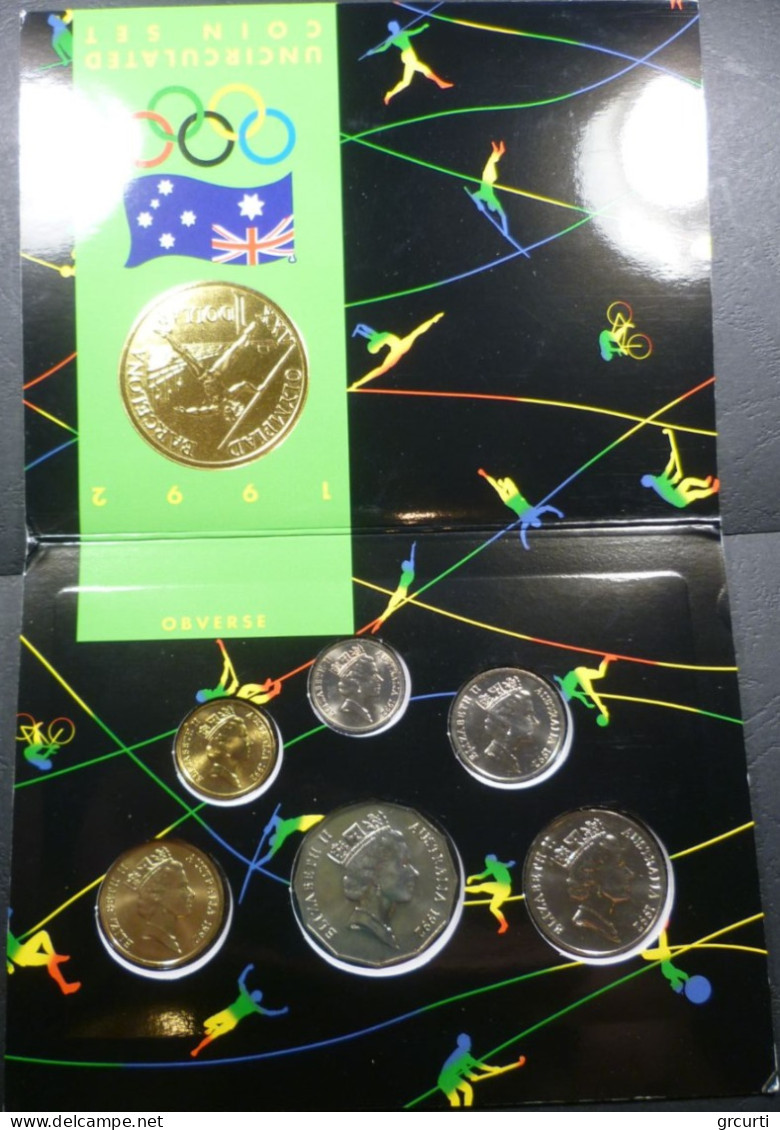 Australia - Serie Zecca 1992 - MS25 - Münz- Und Jahressets