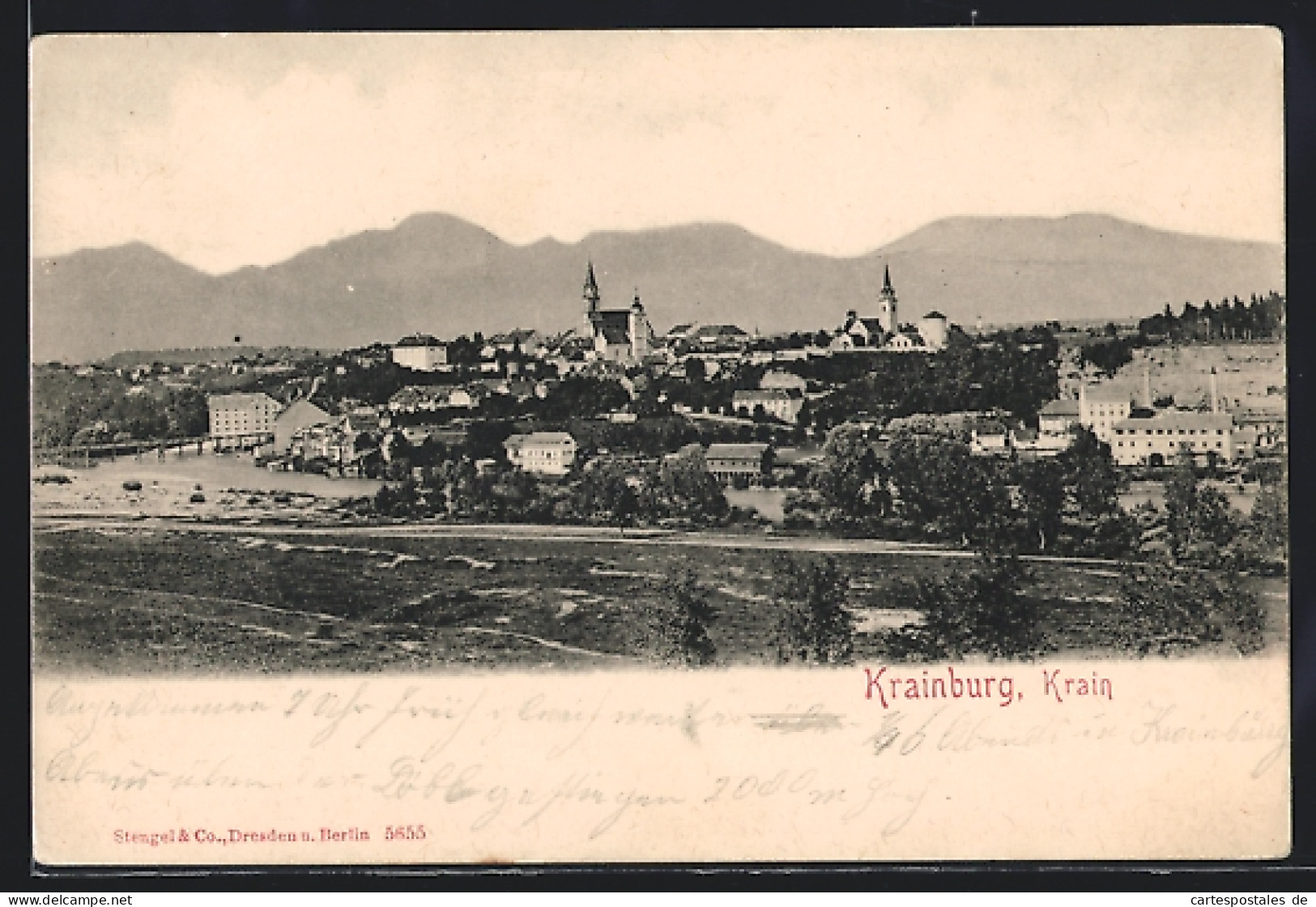 AK Krainburg / Kranj, Gesamtansicht  - Slovenia