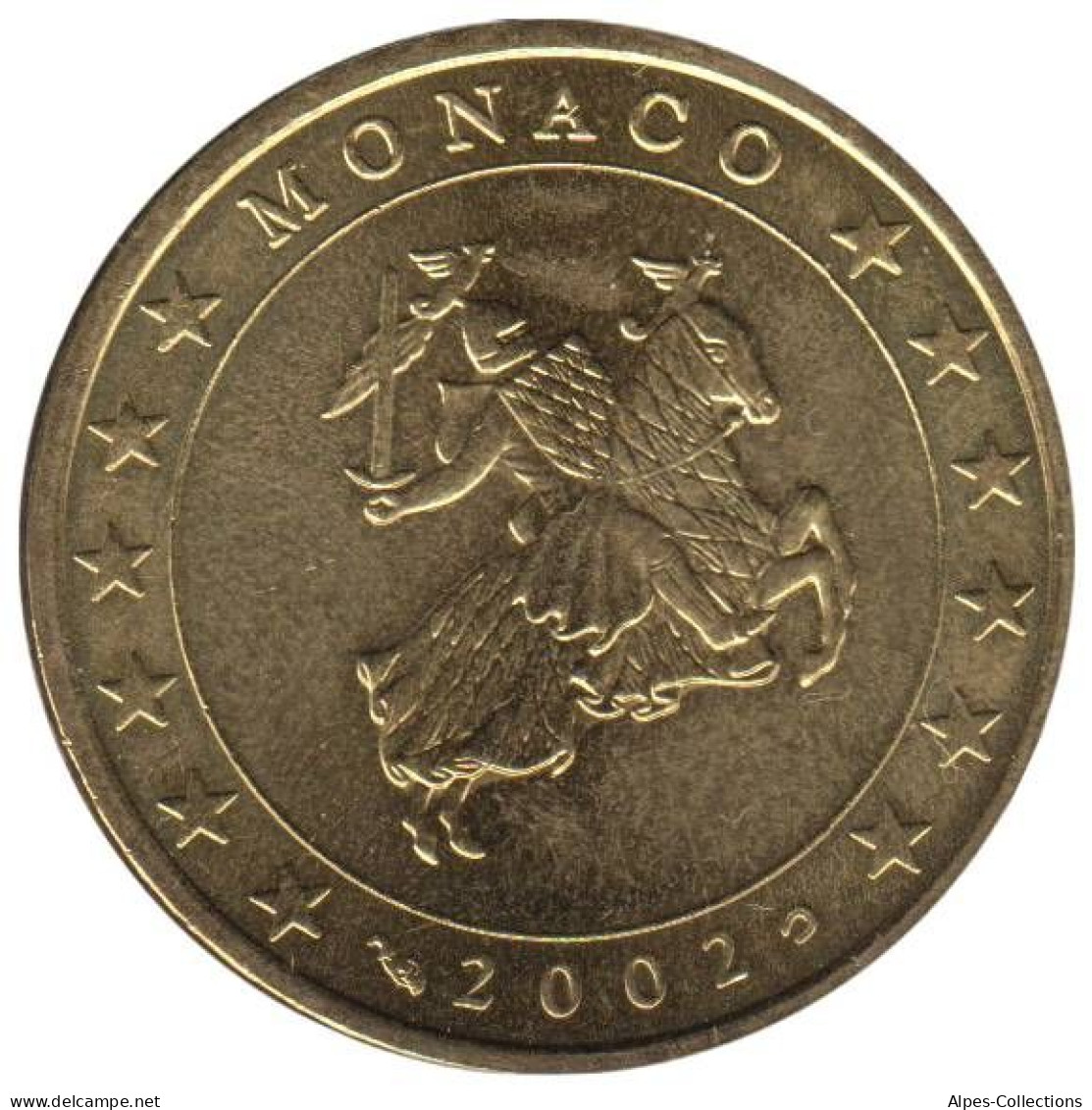 MO05002.1 - MONACO - 50 Cents - 2002 - Mónaco
