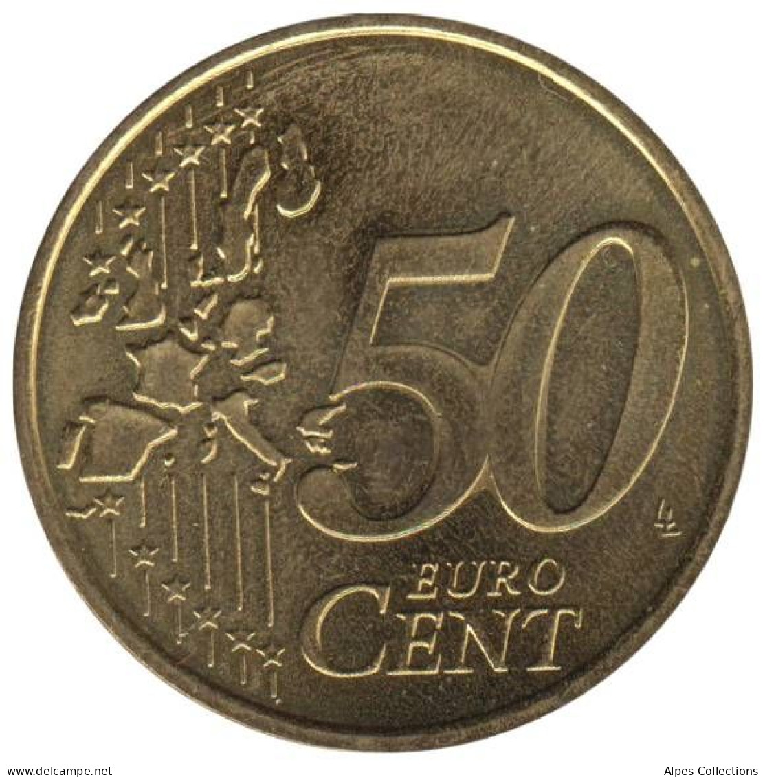 MO05002.1 - MONACO - 50 Cents - 2002 - Mónaco