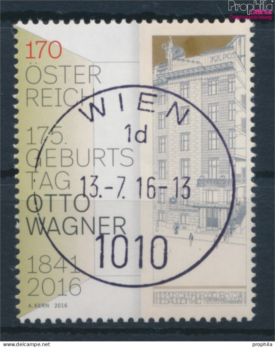 Österreich 3277 (kompl.Ausg.) Gestempelt 2016 Otto Wagner (10404234 - Used Stamps