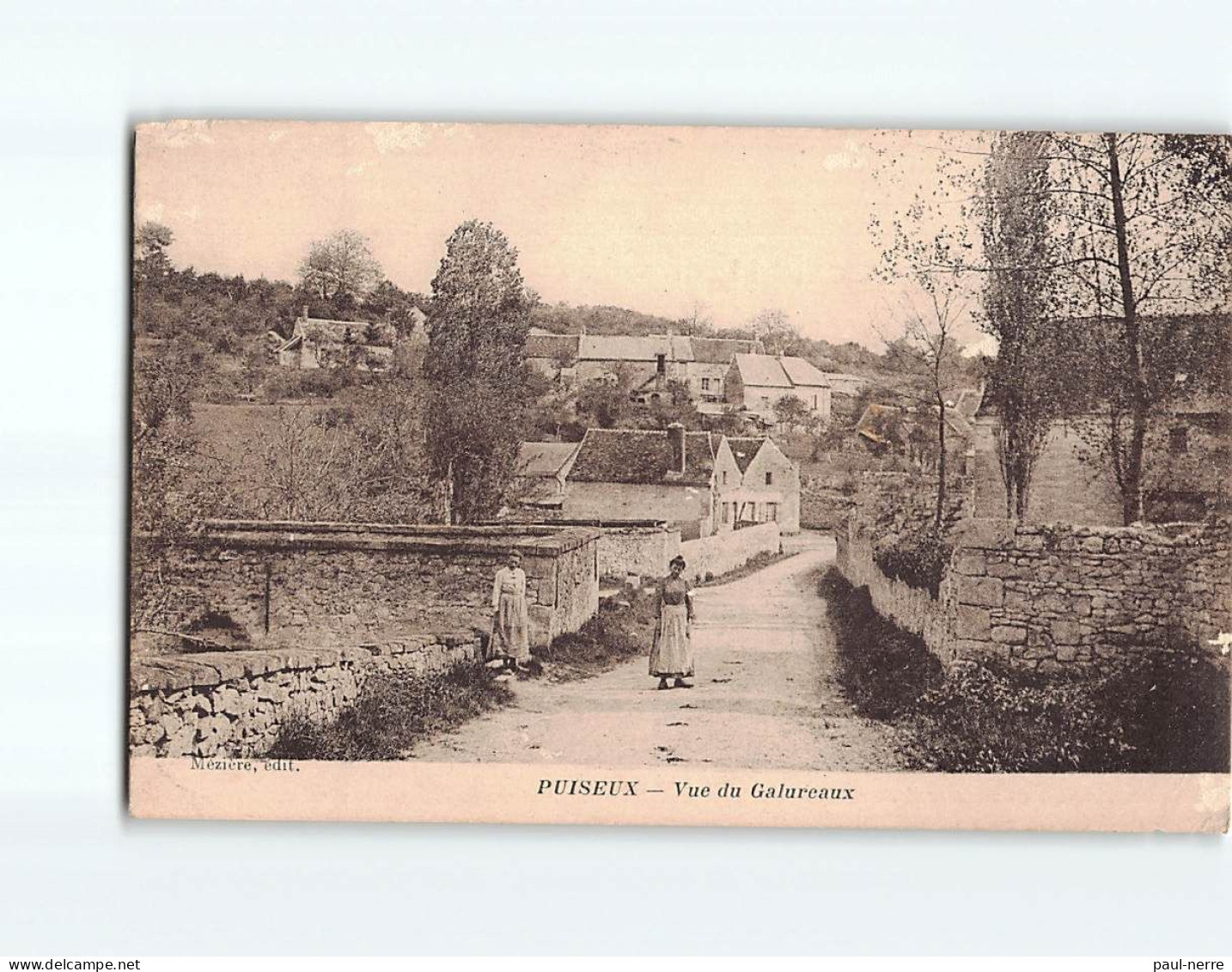 PUISEUX : Vue Du Galureaux - état - Puiseux En France