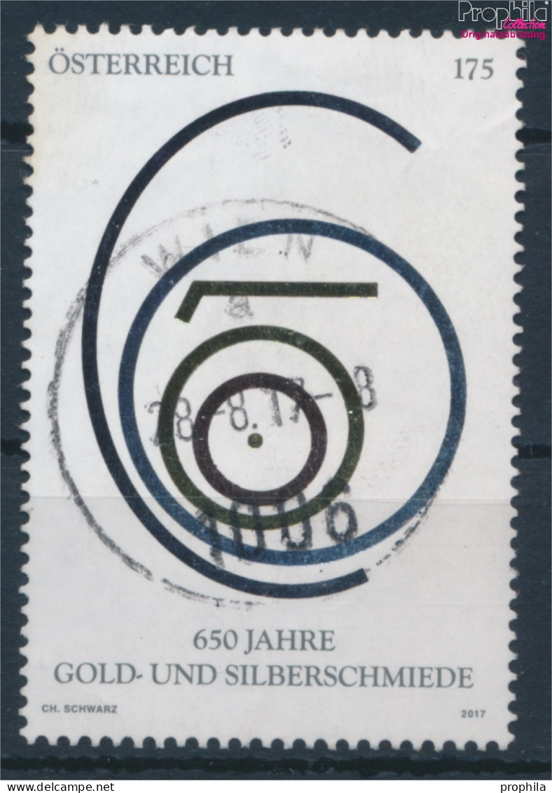 Österreich 3335 (kompl.Ausg.) Gestempelt 2017 Goldschmiede (10404263 - Usados