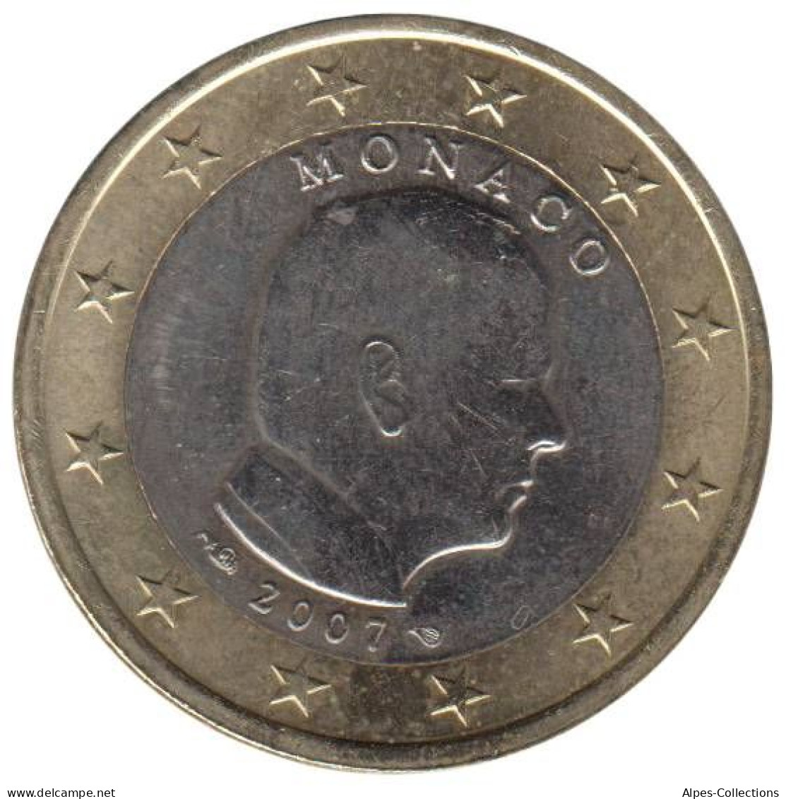 MO10007.1 - MONACO - 1 Euro - 2007 - Mónaco