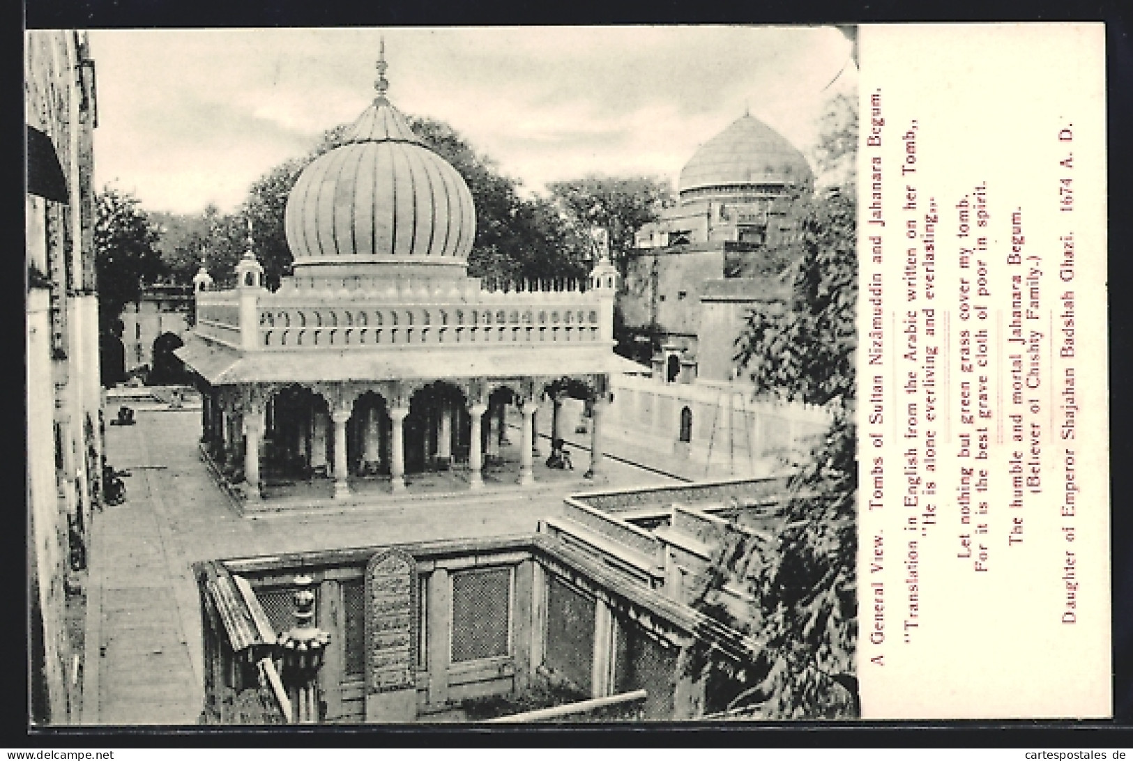 AK Delhi, Tombs Of Sultan Nizamuddin And Jahanara Begum, General View  - India