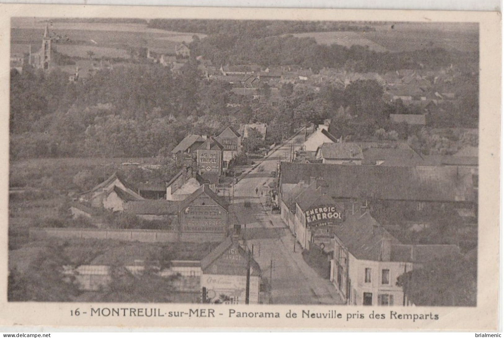 MONTREUIL Sur MER  Panorama De Neuville Pris Des Remparts - Montreuil
